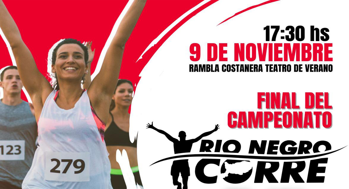 Última etapa de «Río Negro Corre» se disputará en Fray Bentos este sábado