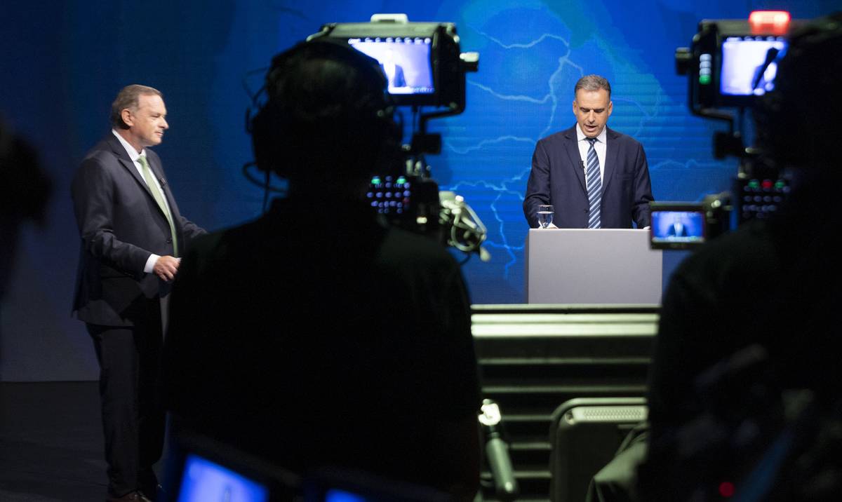 Análisis del debate presidencial: Delgado “retador, arriesgado” y Orsi “tranquilo”, enumerando propuestas