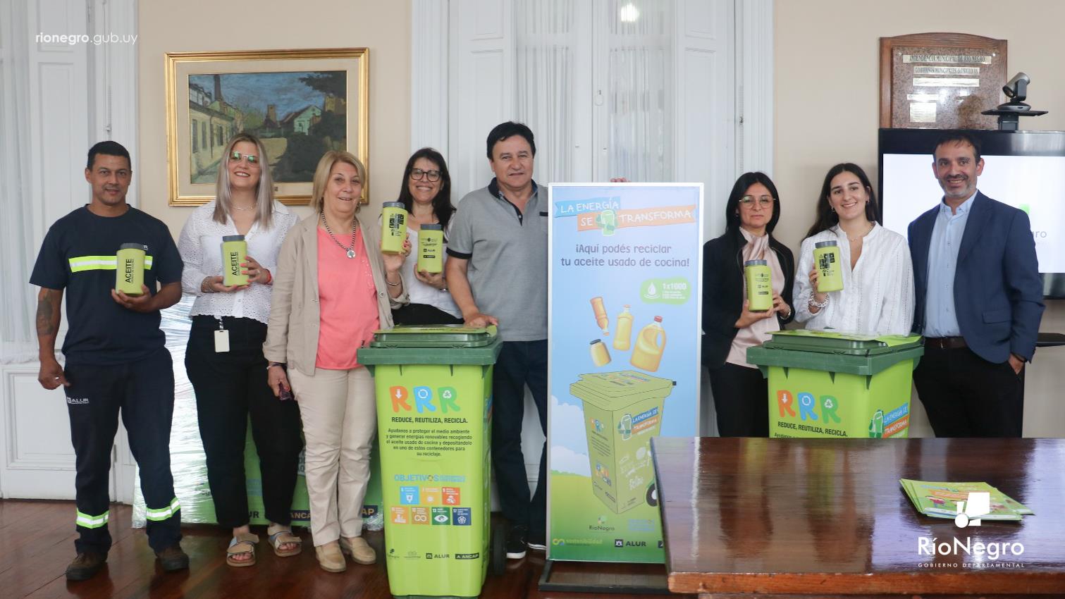 La Intendencia de Río Negro firmó convenio con ALUR