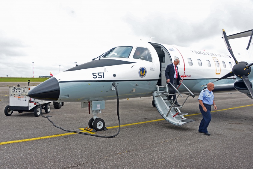 La Fuerza Aérea Uruguaya incorporó una nueva aeronave