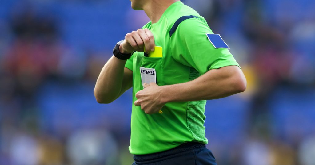 Arbitro del fútbol local denuncia agresión