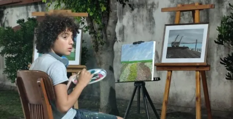 Baltasar Rosas la jóven promesa de Río Negro en artes plásticas